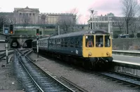 Class 104 DMU at Edinburgh Waverley