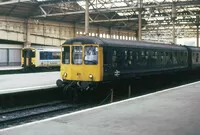 Class 104 DMU at Edinburgh Waverley
