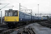 Longsight depot on 7th June 1985