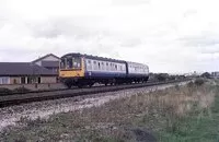 Class 104 DMU at Reddish Vale