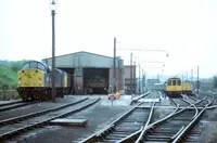 Buxton depot on 13th July 1977