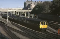 Class 104 DMU at Edinburgh Waverley