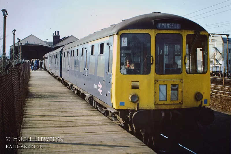 Class 104 DMU at Romford