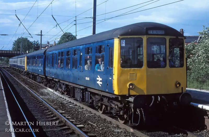 Class 104 DMU at Leyland