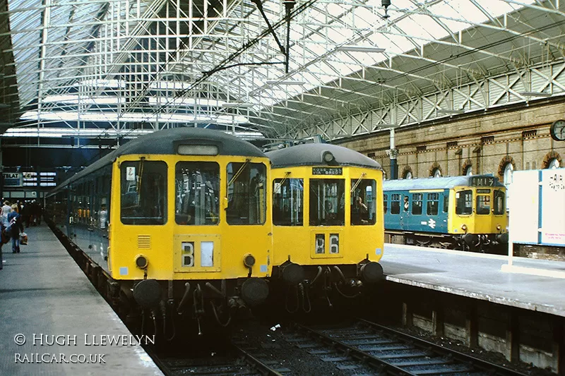 Class 104 DMU at Manchester Piccadilly