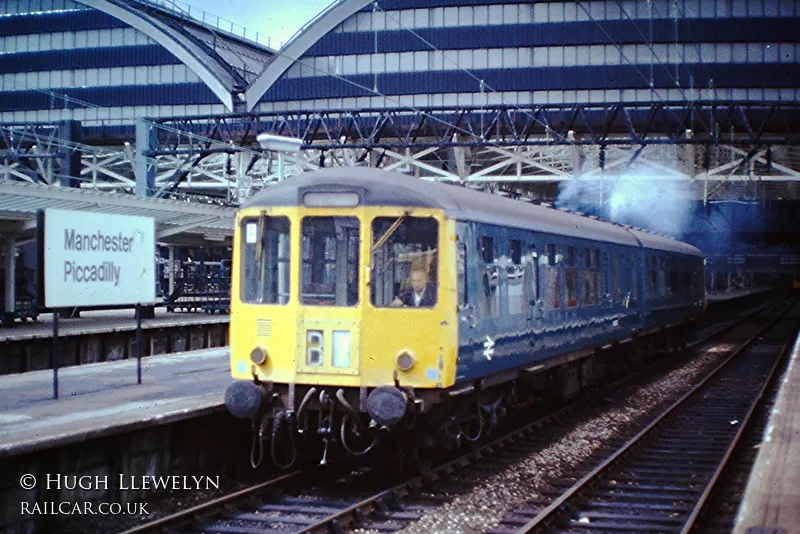 Class 104 DMU at Manchester Piccadilly
