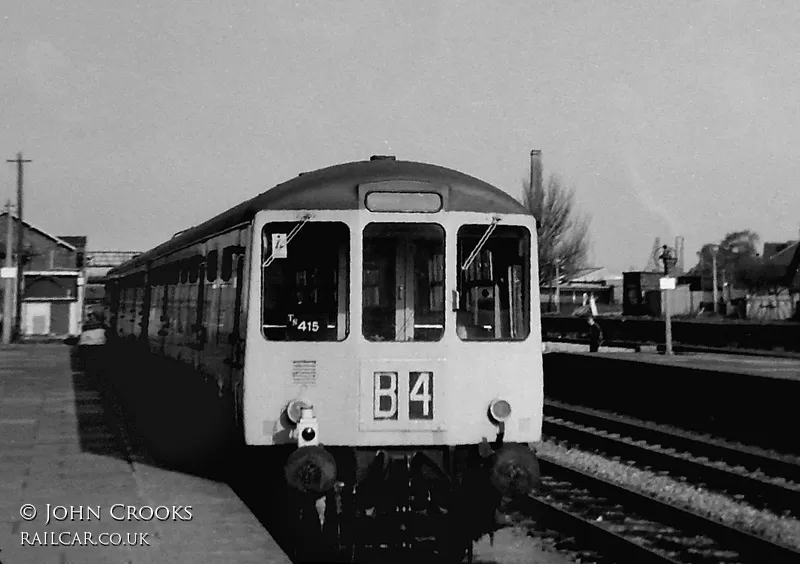 Class 104 DMU at Hereford