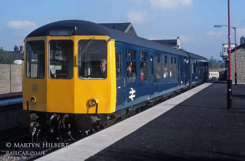 Class 104 DMU at Bamber Bridge