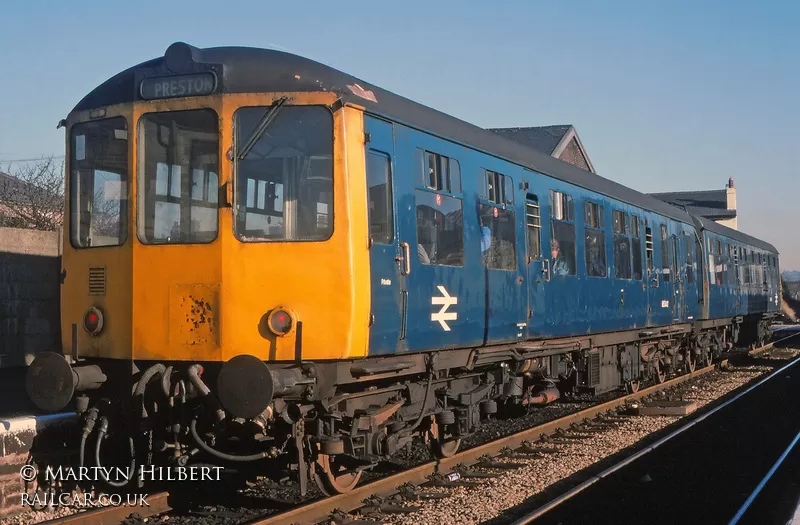 Class 104 DMU at Bamber Bridge