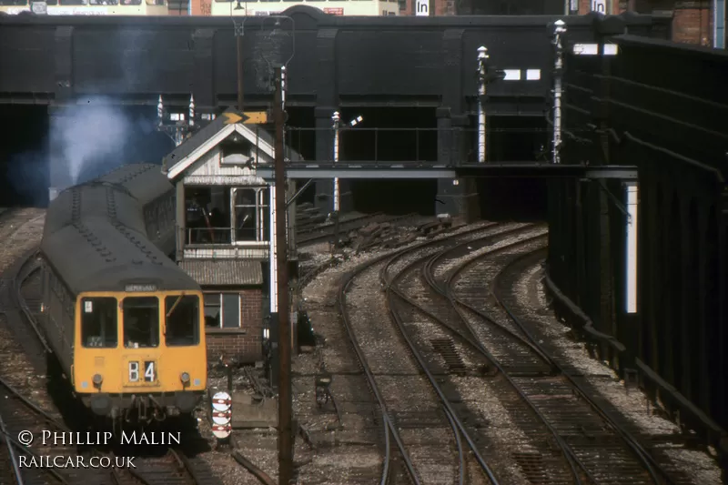 Class 104 DMU at Leicester