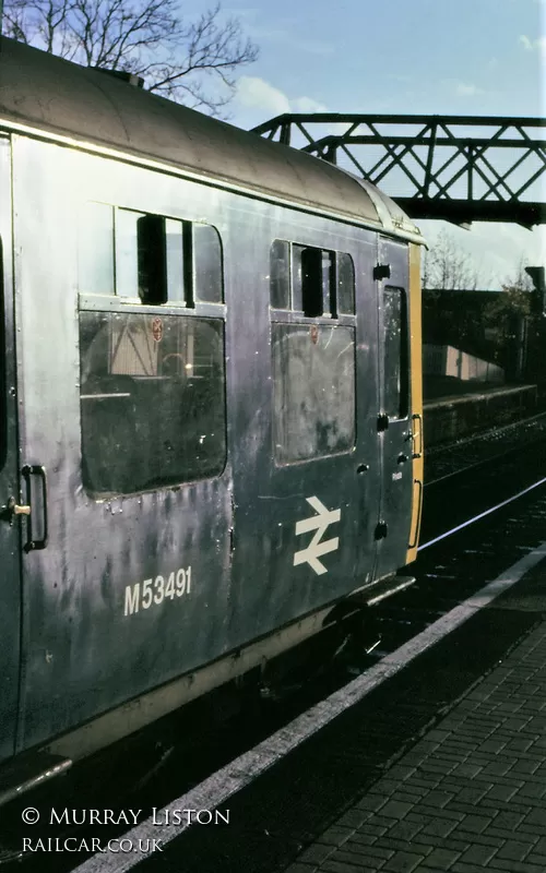 Class 104 DMU at Inverkeithing