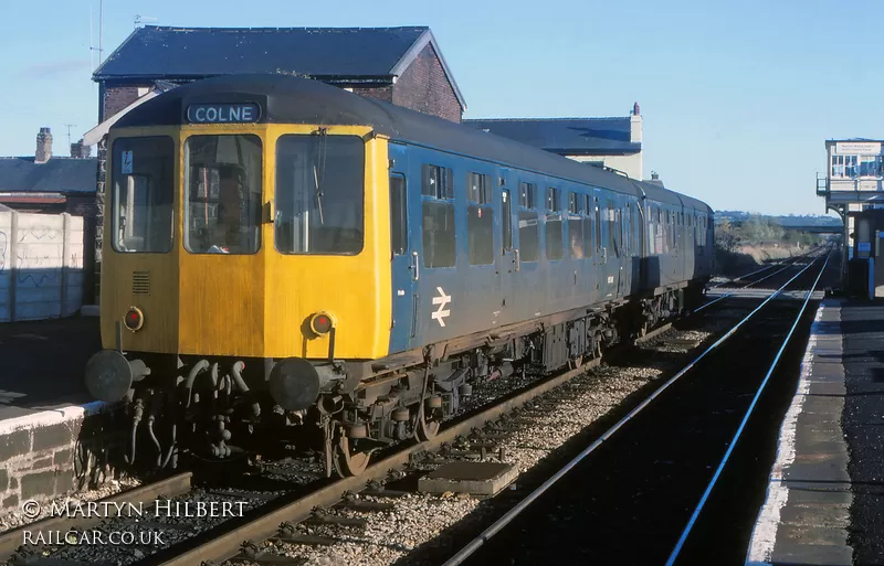 Class 104 DMU at Bamber Bridge