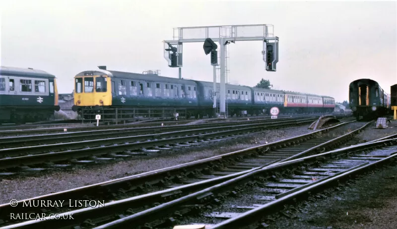 Class 104 DMU at Haymarket