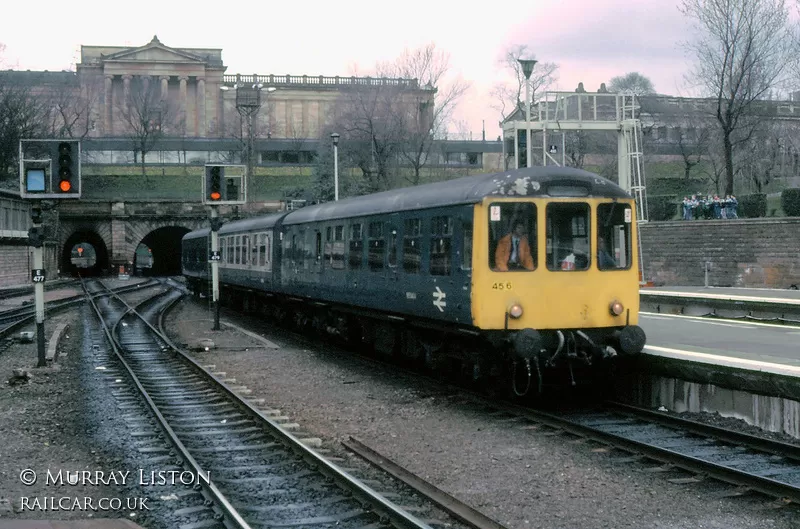 Class 104 DMU at Edinburgh Waverley