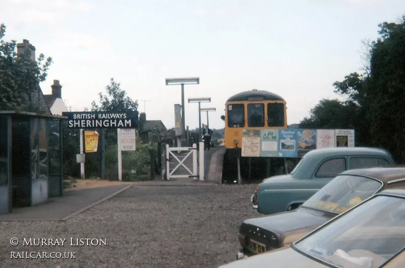 Class 104 DMU at Sheringham