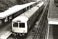 Class 105 DMU at Upminster