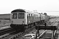 Class 105 DMU at Whittington