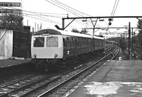 Class 105 DMU at Ilford