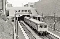 Class 105 DMU at Dalston Kingsland