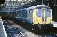 Class 105 DMU at Kings Cross