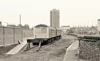 Class 105 DMU at North Woolwich