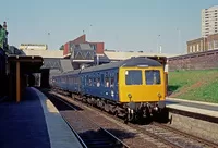 Class 105 DMU at Five Ways