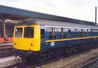 Class 105 DMU at Doncaster