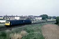 Class 105 DMU at Spalding