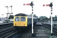 Class 105 DMU at Ely