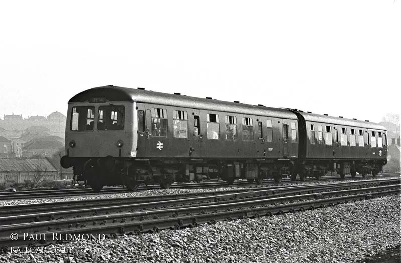 Class 105 DMU at Barrow Hill