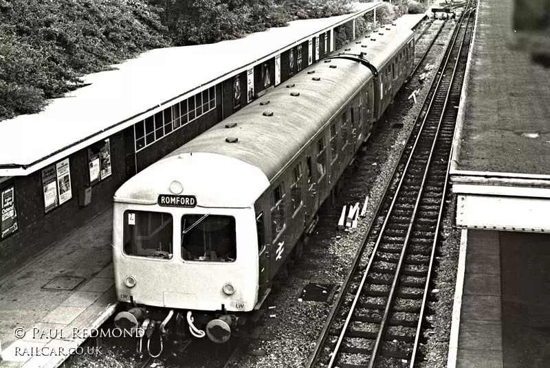 Class 105 DMU at Upminster