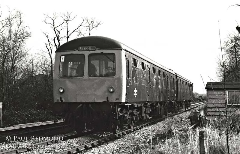 Class 105 DMU at an unknown location