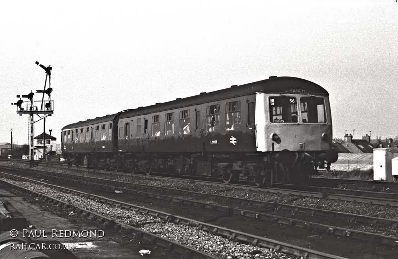 Class 105 DMU at Worksop