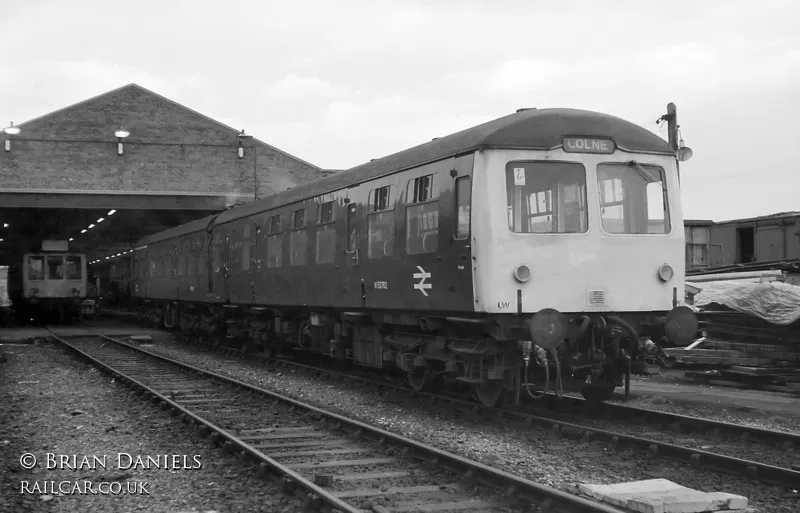 Class 105 DMU at Newton Heath depot