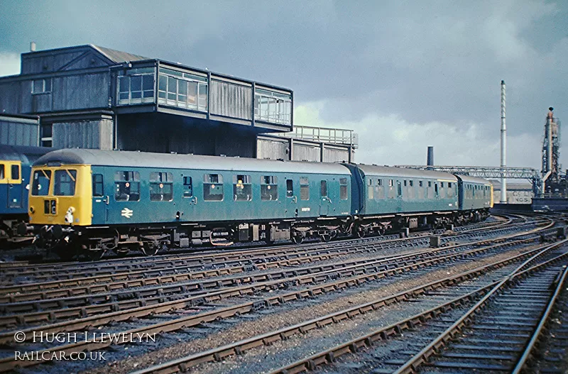 Class 105 DMU at Manchester Victoria