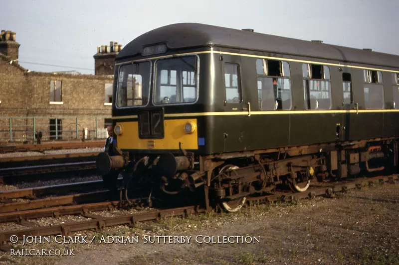 Class 105 DMU at Abbots Ripton