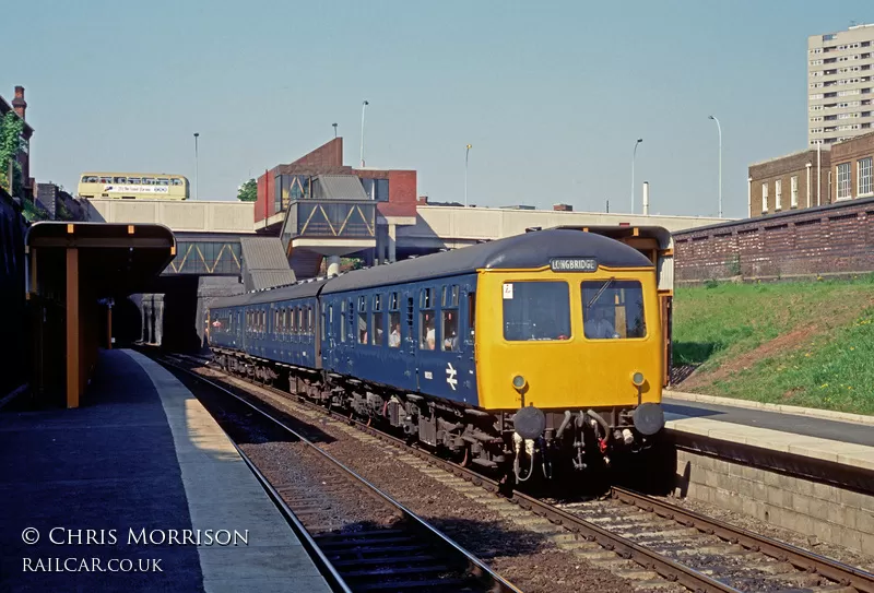 Class 105 DMU at Five Ways