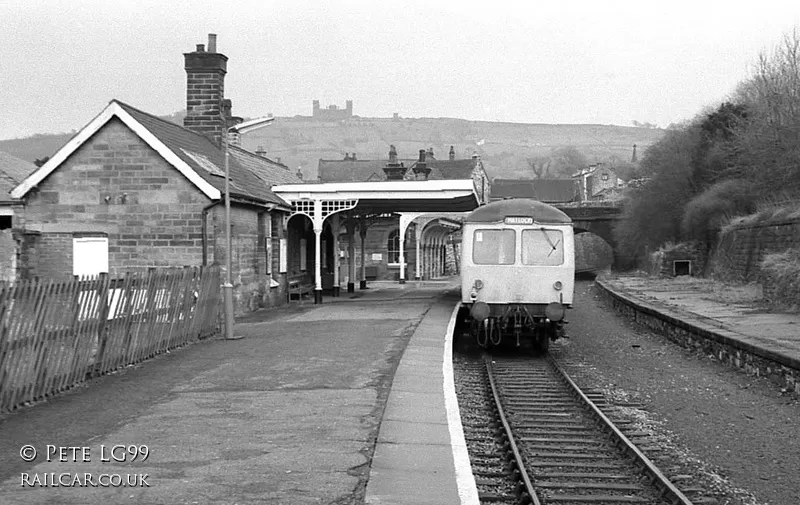 Class 105 DMU at Matlock