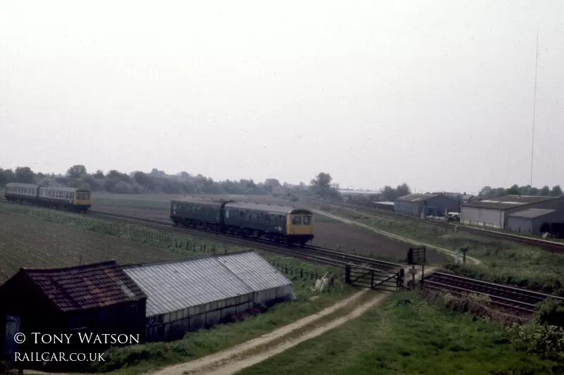 Class 105 DMU at Spalding