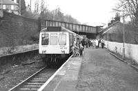 Class 107 DMU at Bridge of Weir