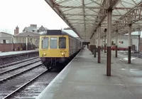 Class 107 DMU at Largs