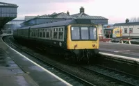 Class 107 DMU at Stirling