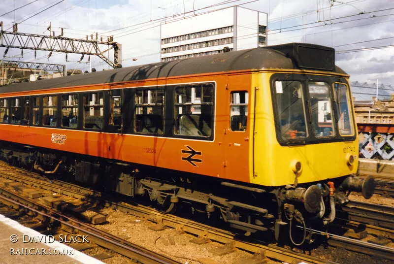 Class 107 DMU at Glasgow Central