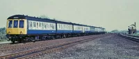 Class 108 DMU at Church Fenton