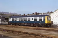Class 108 DMU at Swindon Works
