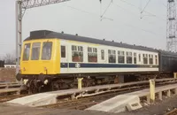 Class 108 DMU at Allerton depot