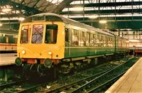 Class 108 DMU at Manchester Piccadilly