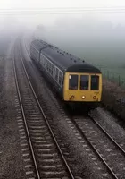 Class 108 DMU at Stretford Bridge Junction