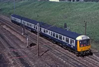 Class 108 DMU at Farington Curve Junction