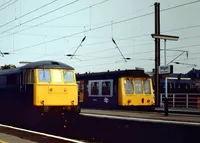 Class 108 DMU at Wigan North Western